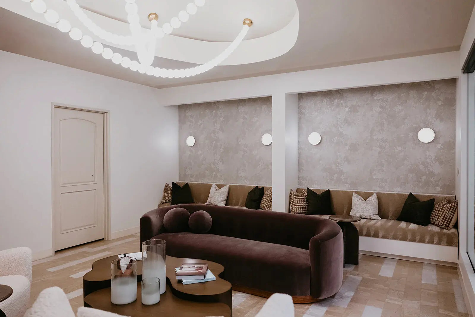 Patient receiving lip injection by medical professional