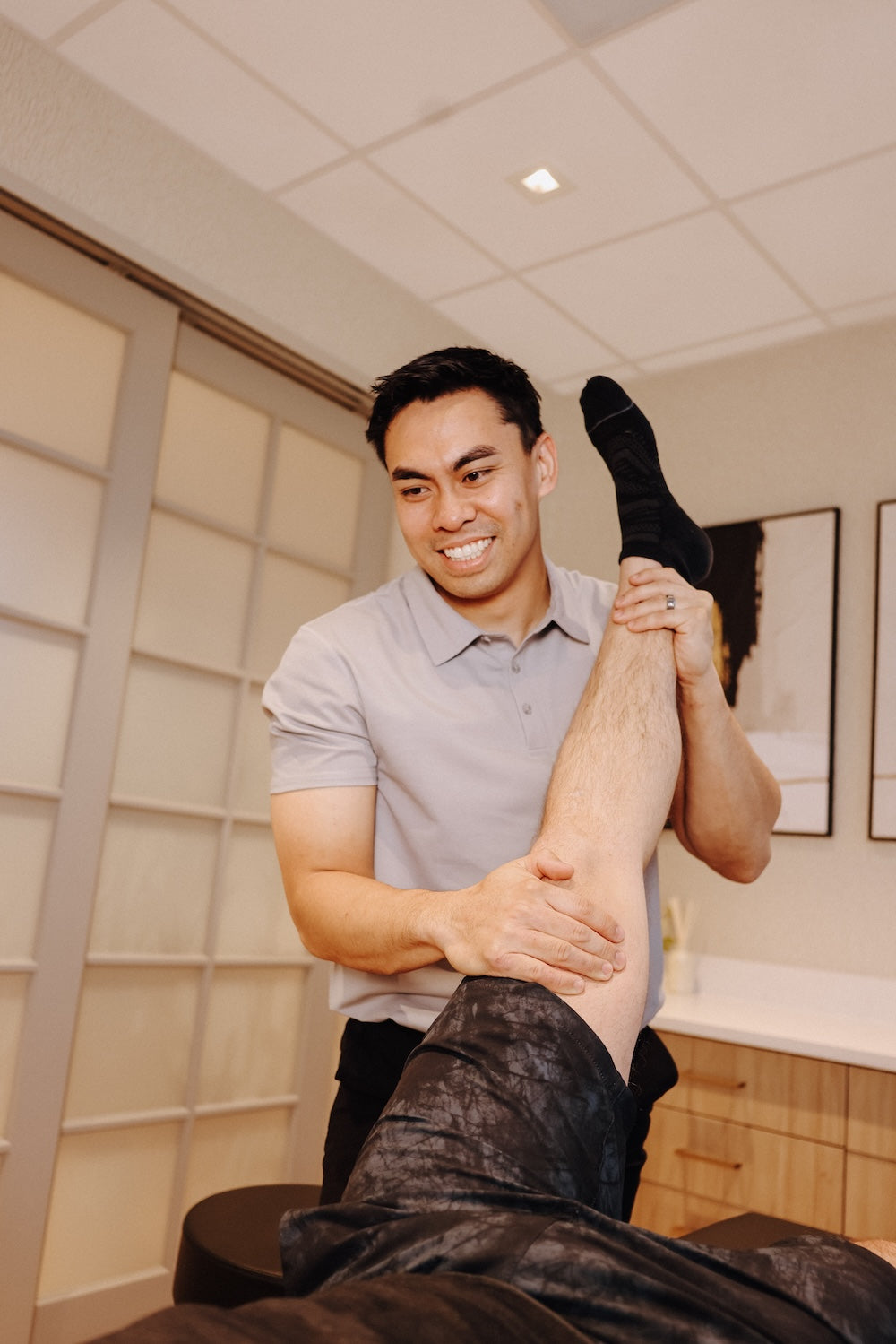 Physical therapy consultation